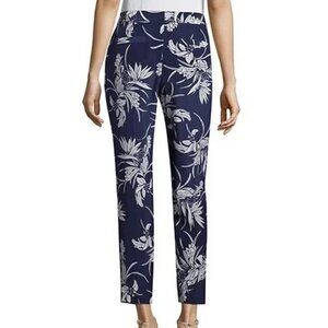 ESCADA "Tallula" SILK Tropical Floral Print Pants